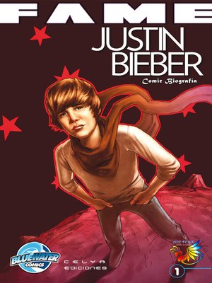 cover image of Justin Bieber, Comic Biografía
